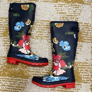 Joules Foral Rainboots